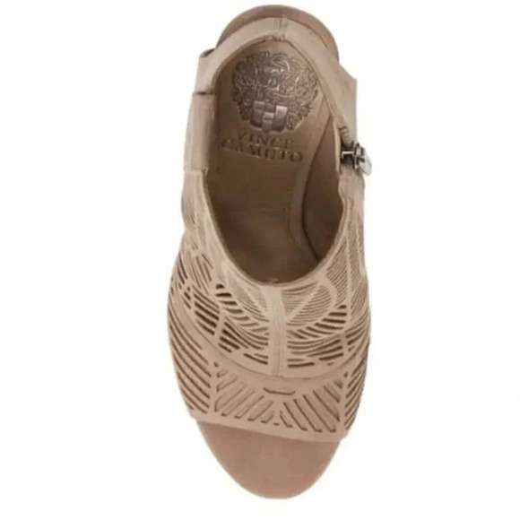 Vince Camuto Kimora Bootie sz 7 tan cutout bootie - Picture 6 of 7